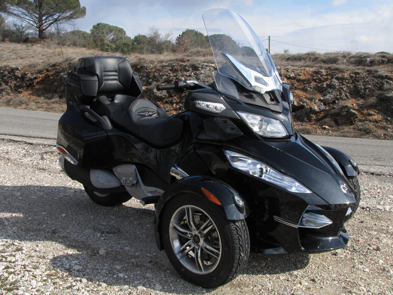 essai Can-Am Spyder RT SM5 modèle 2010