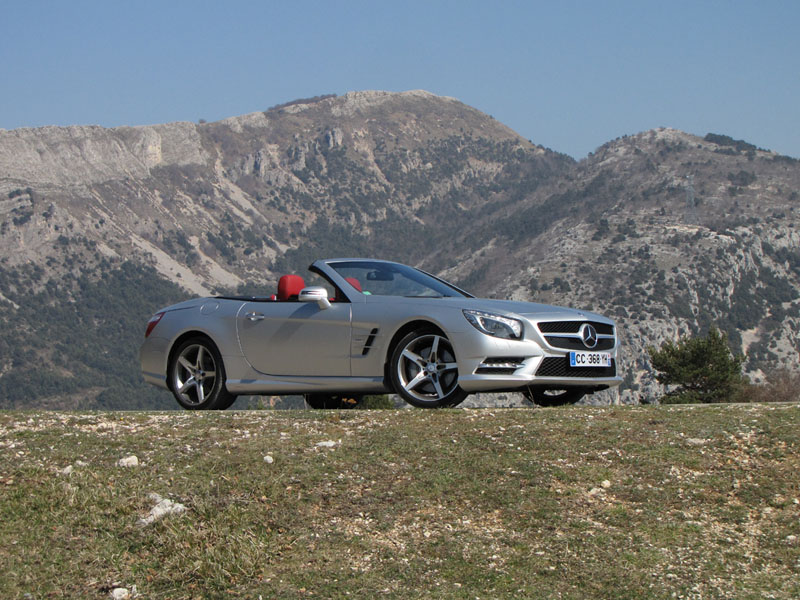 Essai Mercedes SL 500