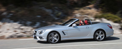 Essai Mercedes SL 500