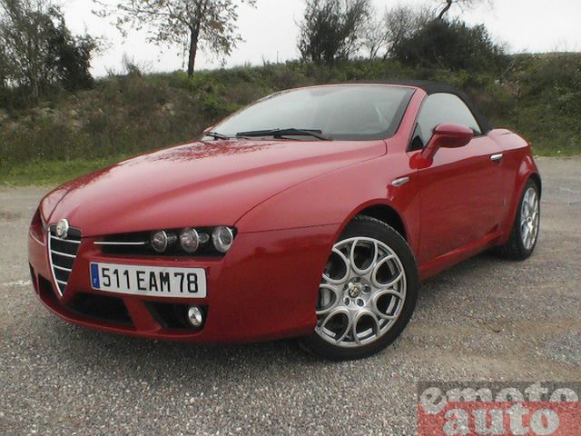 Essai Alfa-Romeo Spider V6 3.2 JTS 2007 par Jean-Michel Lainé Essai Alfa-Romeo Spider V6 3.2 JTS 2007 par Jean-Michel Lainé
